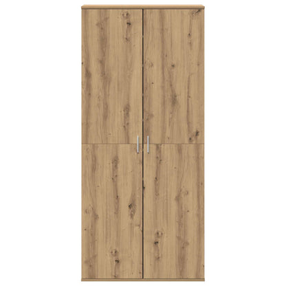 Highboard 80 x 39 x 178 cm Engineered wood Artisan oak