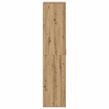 Highboard 80 x 39 x 178 cm Engineered wood Artisan oak