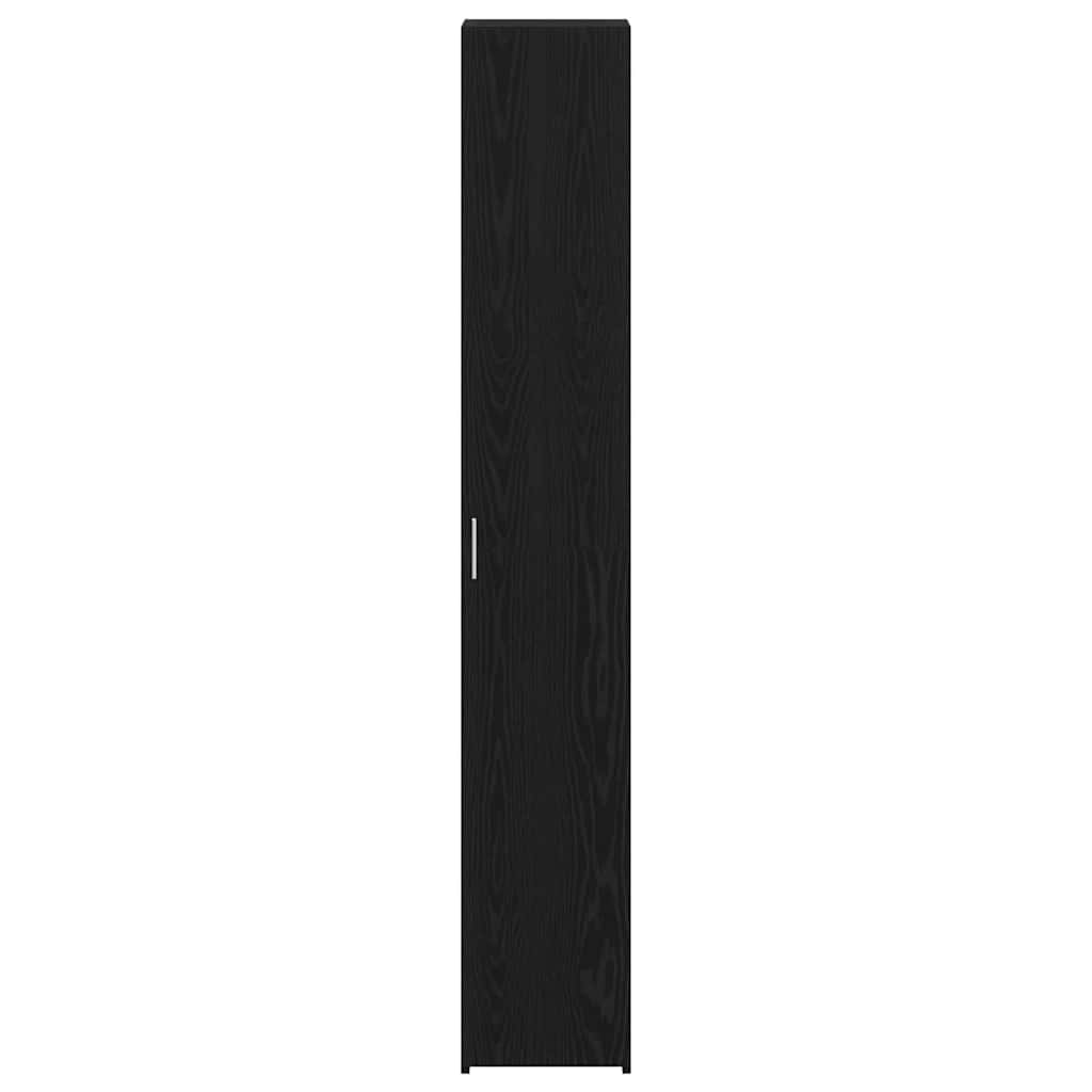 Highboard Black Oak 30 x 42.5 x 185 cm