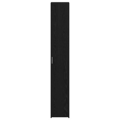 Highboard Black Oak 30 x 42.5 x 185 cm