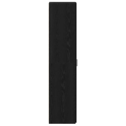 Highboard Black Oak 30 x 42.5 x 185 cm