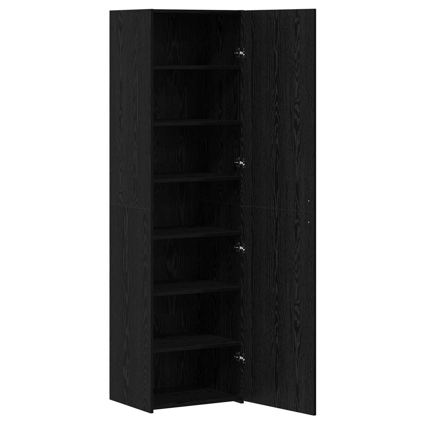 Highboard Black Oak 50 x 42.5 x 185 cm