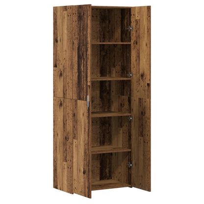 Highboard Old Wood 70 x 42.5 x 185 cm