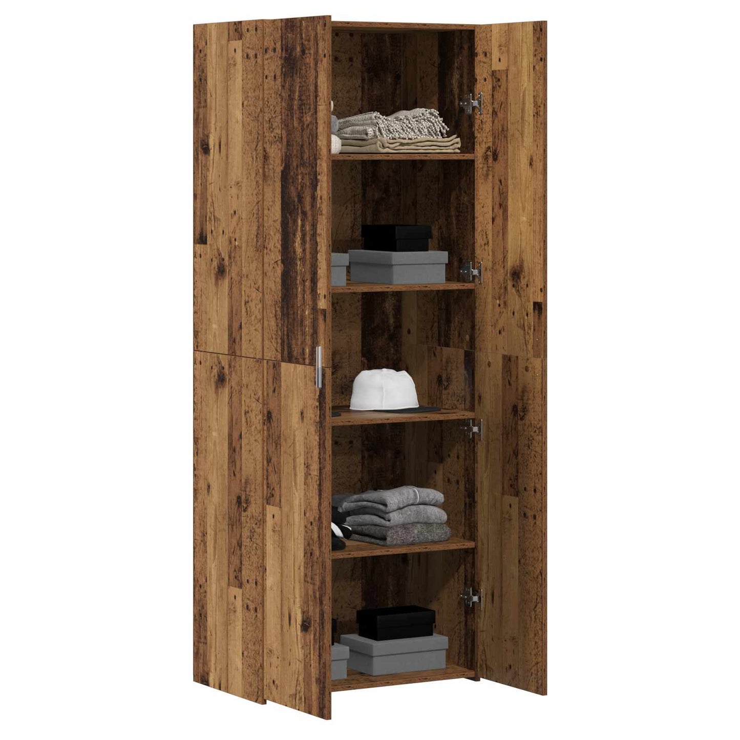 Highboard Old Wood 70 x 42.5 x 185 cm