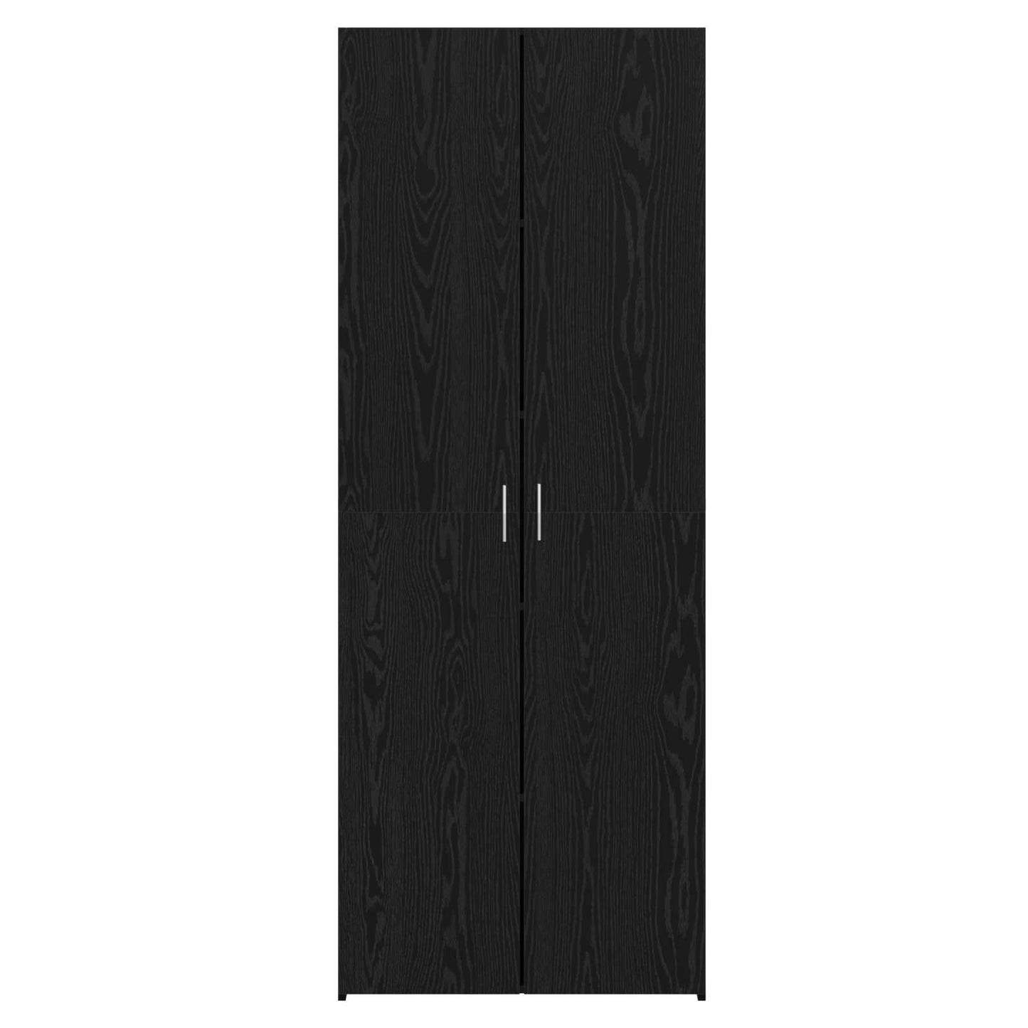 Highboard Black Oak 70 x 42.5 x 185 cm