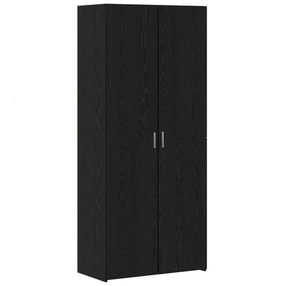 Highboard Black Oak 80 x 42 x 185 cm
