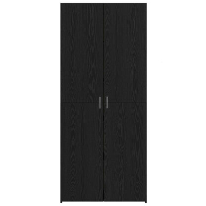 Highboard Black Oak 80 x 42 x 185 cm