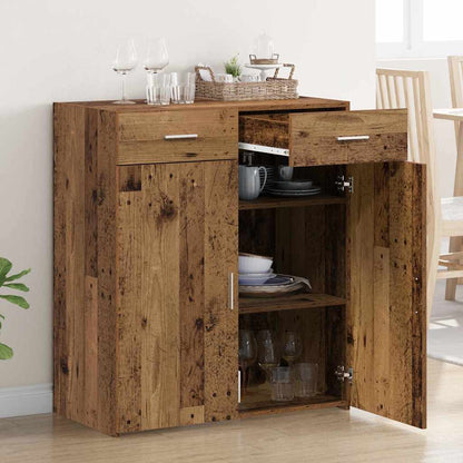 Storage Cabinet Old Wood 80 x 42.5 x 93 cm