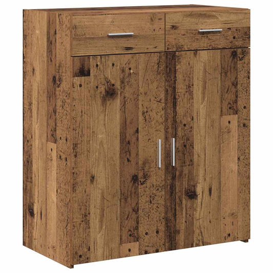 Storage Cabinet Old Wood 80 x 42.5 x 93 cm