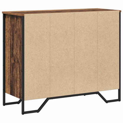 Chest of Drawers 6-Drawer Old Wood 91 x 35.5 x 74.5 cm