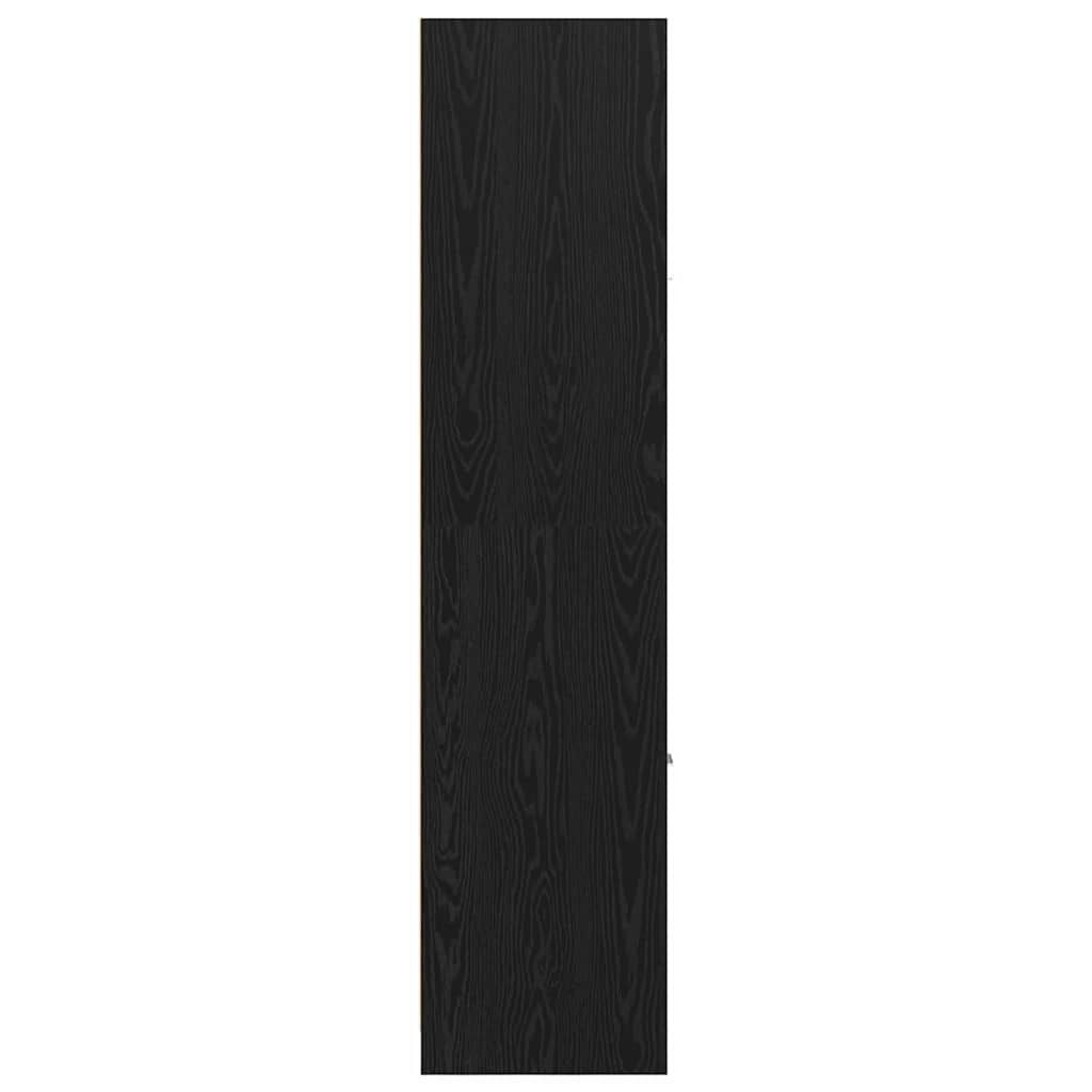 Apothecary Cabinet Pattern Pattern 30 x 41 x 174.5 cm Black Oak