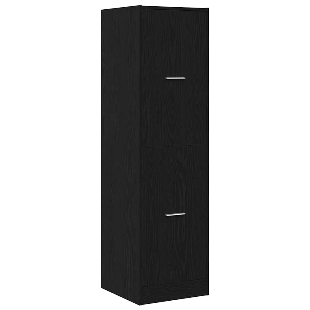 Apothecary Cabinet Pattern Pattern 40 x 41 x 144.5 cm Black Oak