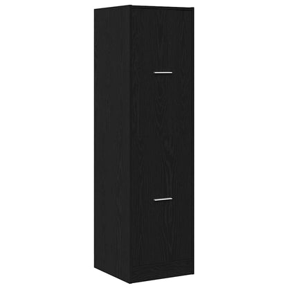 Apothecary Cabinet Pattern Pattern 40 x 41 x 144.5 cm Black Oak