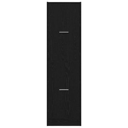 Apothecary Cabinet Pattern Pattern 40 x 41 x 144.5 cm Black Oak