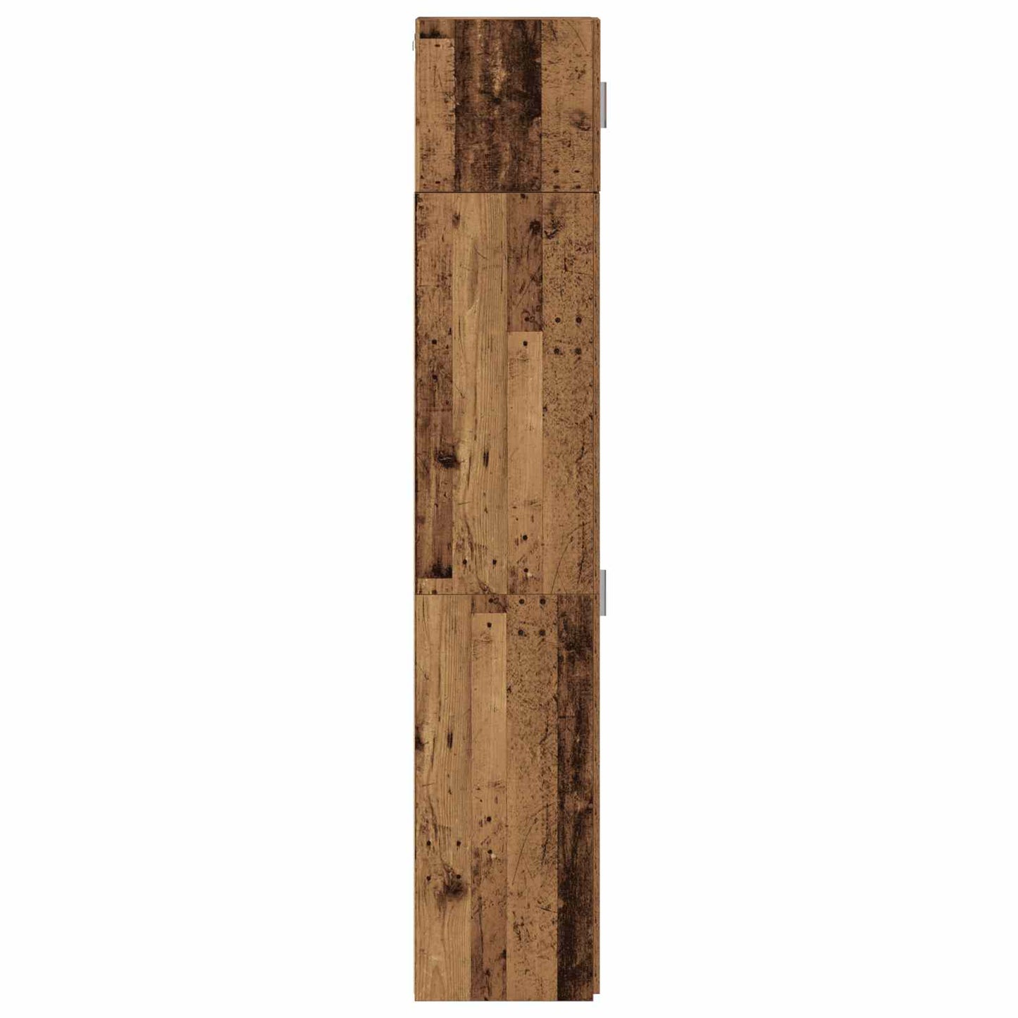 2-piece Storage Cabinet with Shelves 2 pcs Old Wood