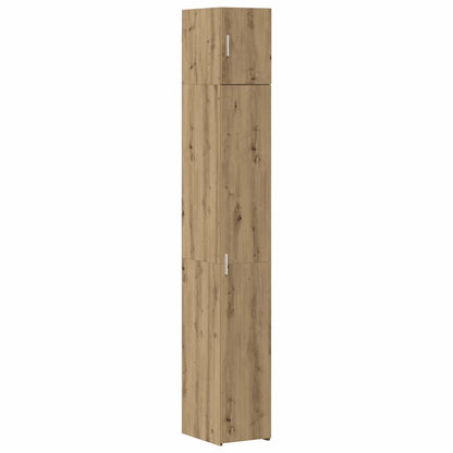 2-piece Storage Cabinet with Shelves 2 pcs Artisan Oak
