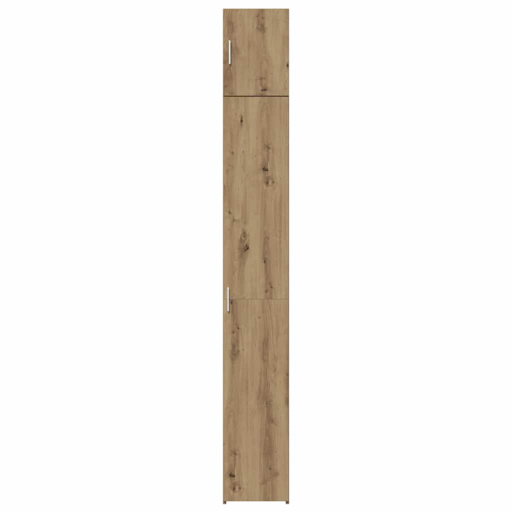 2-piece Storage Cabinet with Shelves 2 pcs Artisan Oak