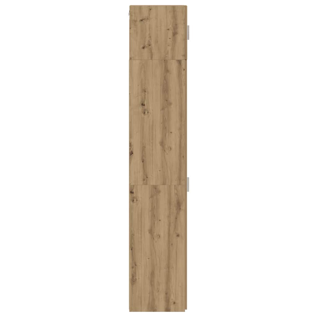2-piece Storage Cabinet with Shelves 2 pcs Artisan Oak