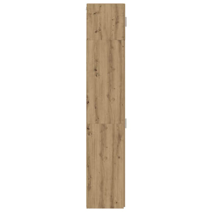 2-piece Storage Cabinet with Shelves 2 pcs Artisan Oak