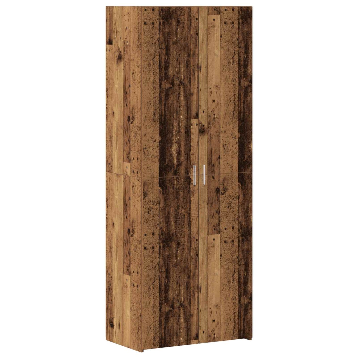 Storage Cabinet 2 pcs Old Wood 70 x 42.5 x 185 cm
