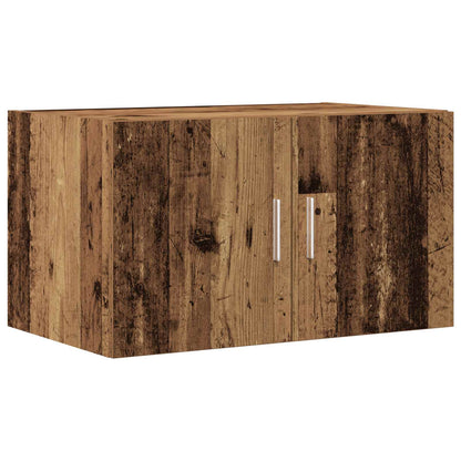 Storage Cabinet 2 pcs Old Wood 70 x 42.5 x 185 cm