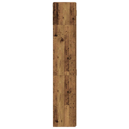 Storage Cabinet 2 pcs Old Wood 70 x 42.5 x 225 cm