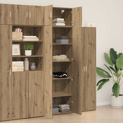 Storage Cabinet 2 pcs Artisan Oak 70 x 42.5 x 225 cm
