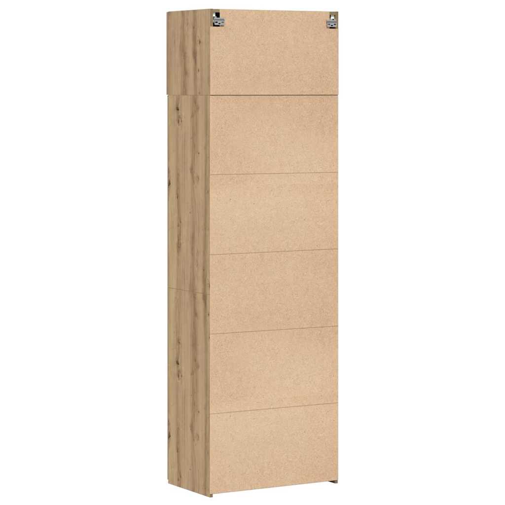 Storage Cabinet 2 pcs Artisan Oak 70 x 42.5 x 225 cm