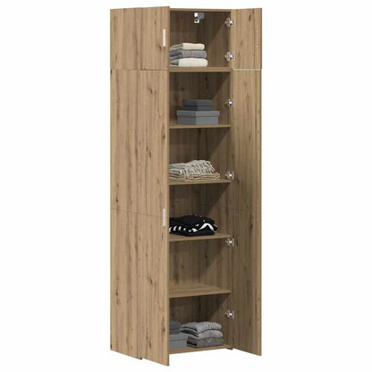 Storage Cabinet 2 pcs Artisan Oak 70 x 42.5 x 225 cm