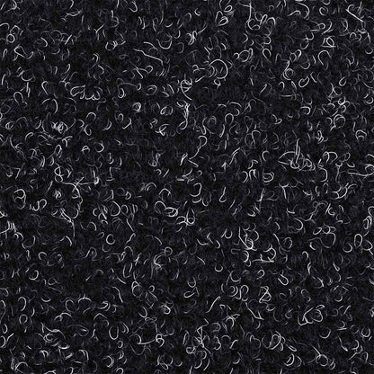 Stair Mats Self-adhesive 20 pcs 65x21x4 cm Black Half Round Large