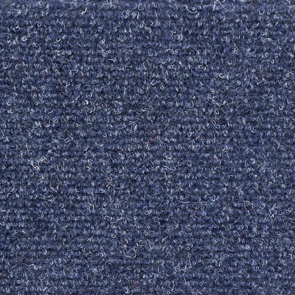 Stair Mats Self-adhesive 20 pcs 65x21x4 cm Blue Half Round Large