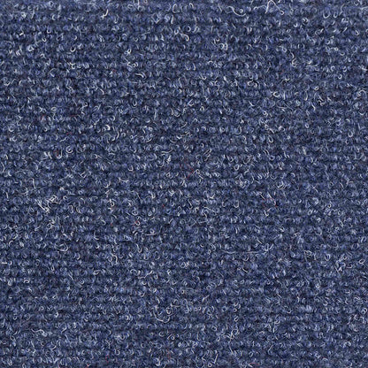 Stair Mats Self-adhesive 20 pcs 65x21x4 cm Blue Half Round Large