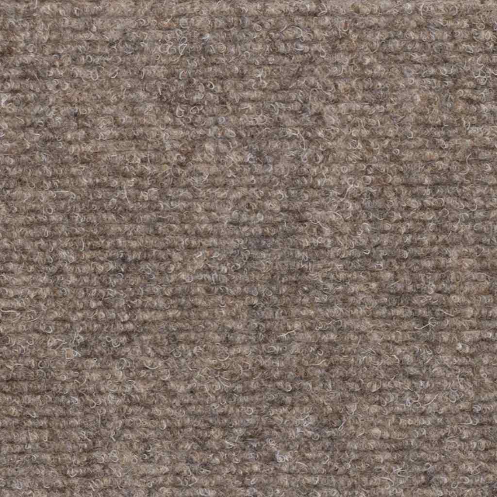 Stair Mats Self-adhesive 20 pcs 56x17x3 cm Beige Half Round