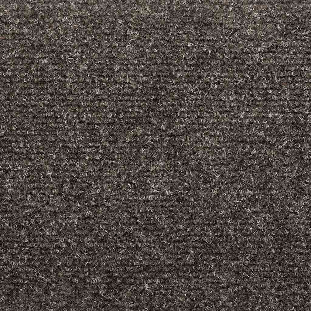 Stair Mats Self-adhesive 30 pcs 56x17x3 cm Anthracite Half Round