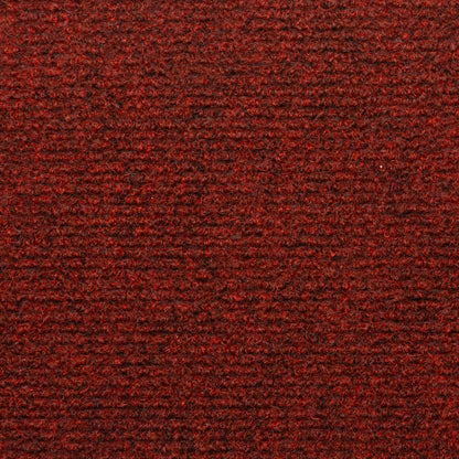 Stair Mats Self-adhesive 30 pcs 65x21x4 cm Bordeaux Red Rectangular Edge