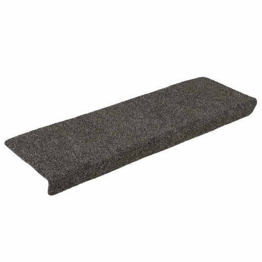 Stair Mats Self-adhesive 30 pcs 65x21x4 cm Anthracite Rectangular Edge