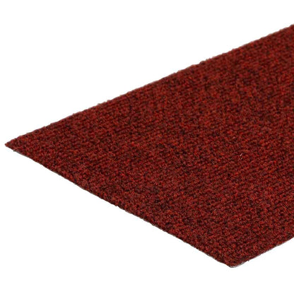 Stair Mats Self-adhesive 30 pcs 60x25 cm Bordeaux Red Rectangular