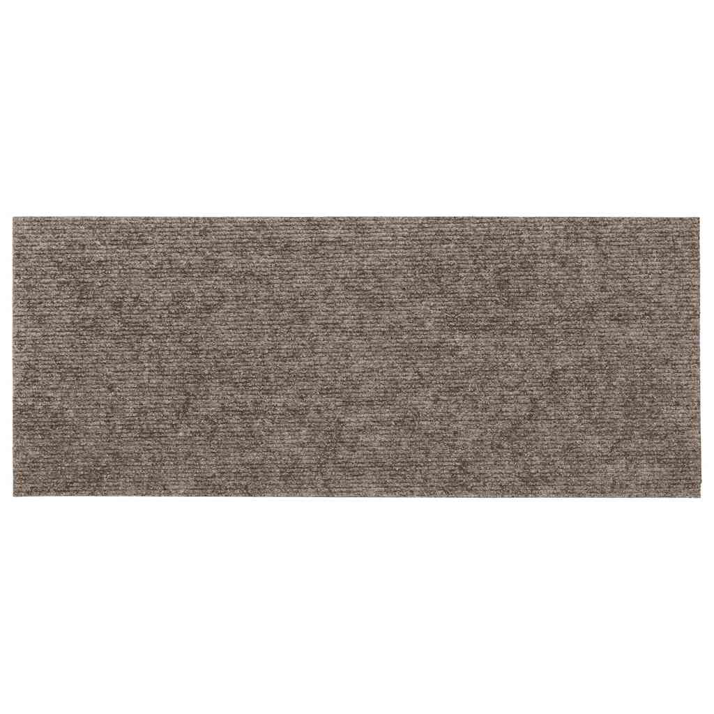Stair Mats Self-adhesive 30 pcs 60x25 cm Beige Rectangular