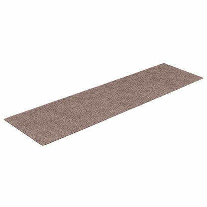 Stair Mats Self-adhesive 30 pcs 76x20 cm Light Brown Rectangular