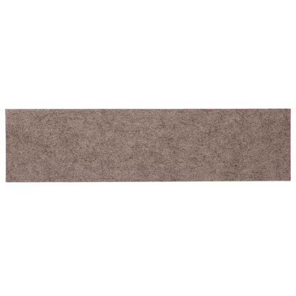 Stair Mats Self-adhesive 30 pcs 76x20 cm Light Brown Rectangular