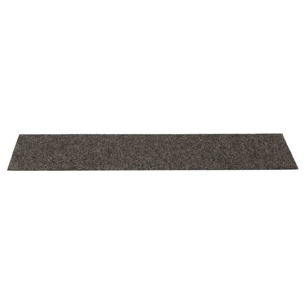 Stair Mats Self-adhesive 30 pcs 76x20 cm Anthracite Rectangular