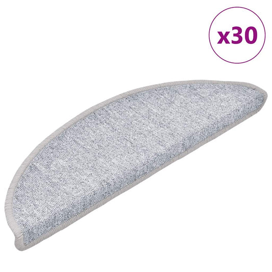 Self-adhesive Stair Mats 30 pcs 56 x 17 x 3 cm Non-Slip