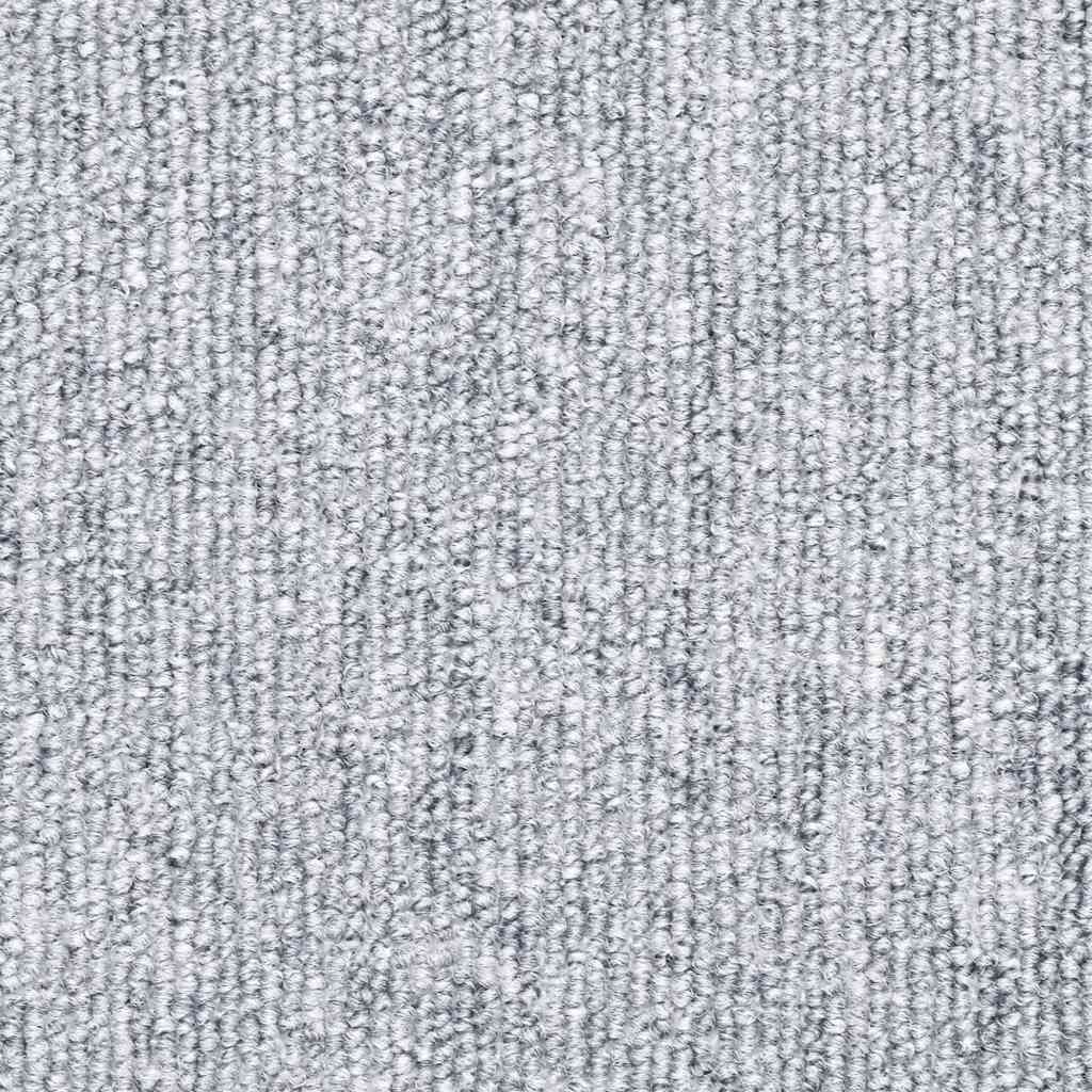 Stair Mats 30 pcs 56x17x3 cm Light Grey Half Round