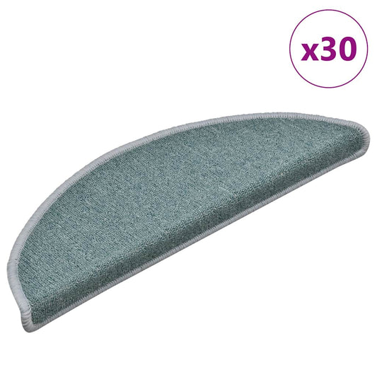 Self-adhesive Stair Mats 30 pcs 56 x 17 x 3 cm Non-Slip