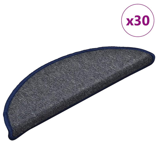 Self-adhesive Stair Mats 30 pcs 56 x 17 x 3 cm Non-Slip