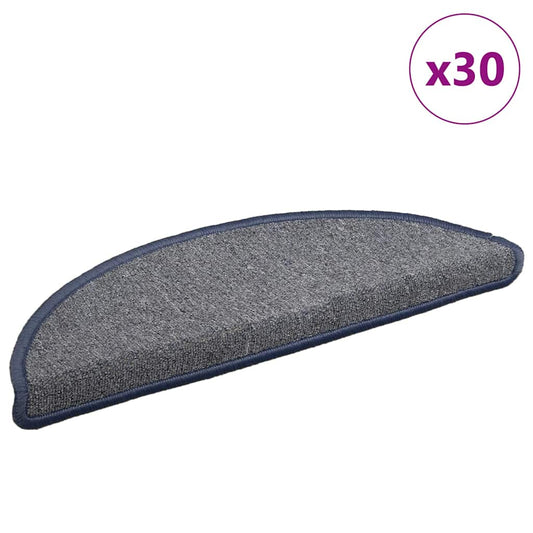 Self-adhesive Stair Mats 30 pcs 56 x 17 x 3 cm Non-Slip