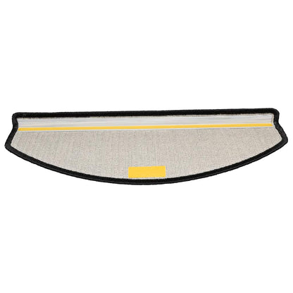 Stair Mats 30 pcs 65x24x4 cm Anthracite Half Round Large