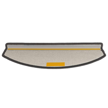Stair Mats 30 pcs 65x24x4 cm Dark Grey Half Round Large
