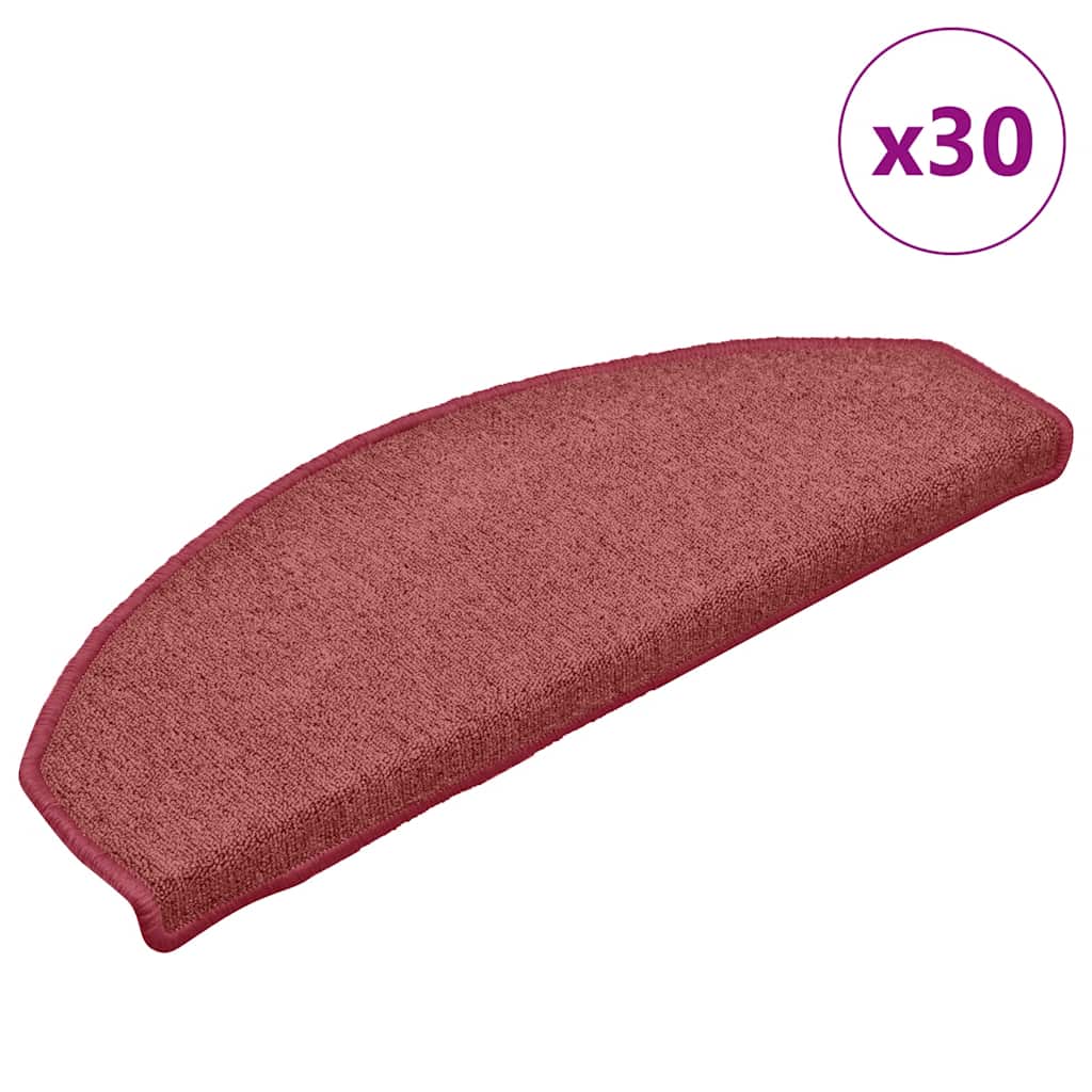Self-adhesive Stair Mats 30 pcs 65 x 24 x 4 cm Non-Slip