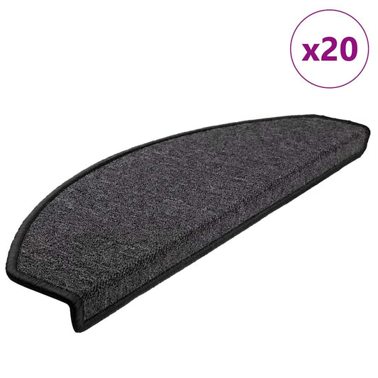Self-adhesive Stair Mats 20 pcs 65 x 24 x 4 cm Non-Slip